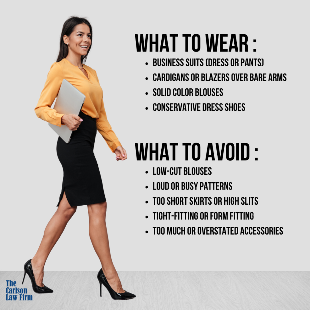 dress code for lawyers in court