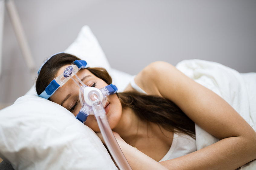 Woman sleeps in a defective Philips Respironics sleep apnea device and needs to find a CPAP Lawsuit Lawyer.