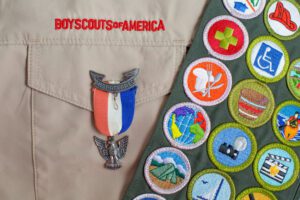 Image of boyscout regalia