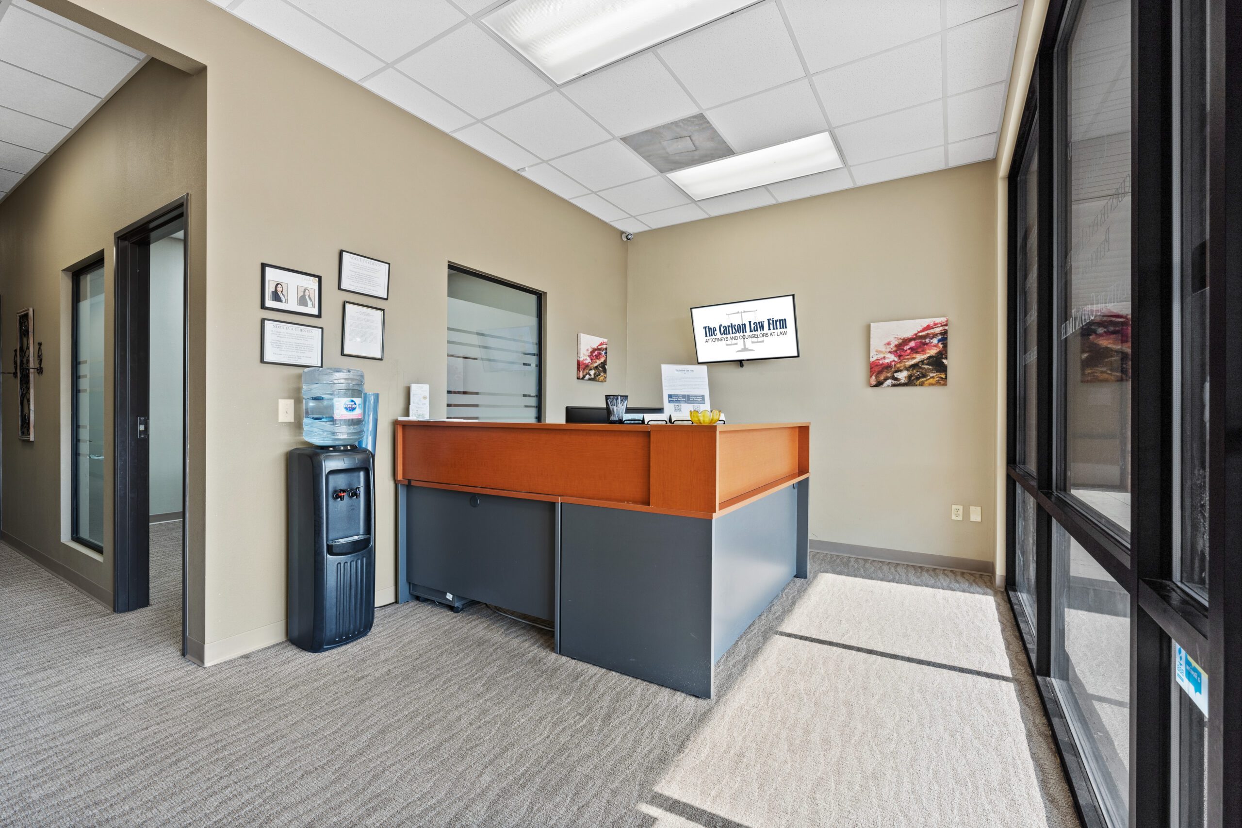 Image of Laredo Carlson Law Firm Office Interior