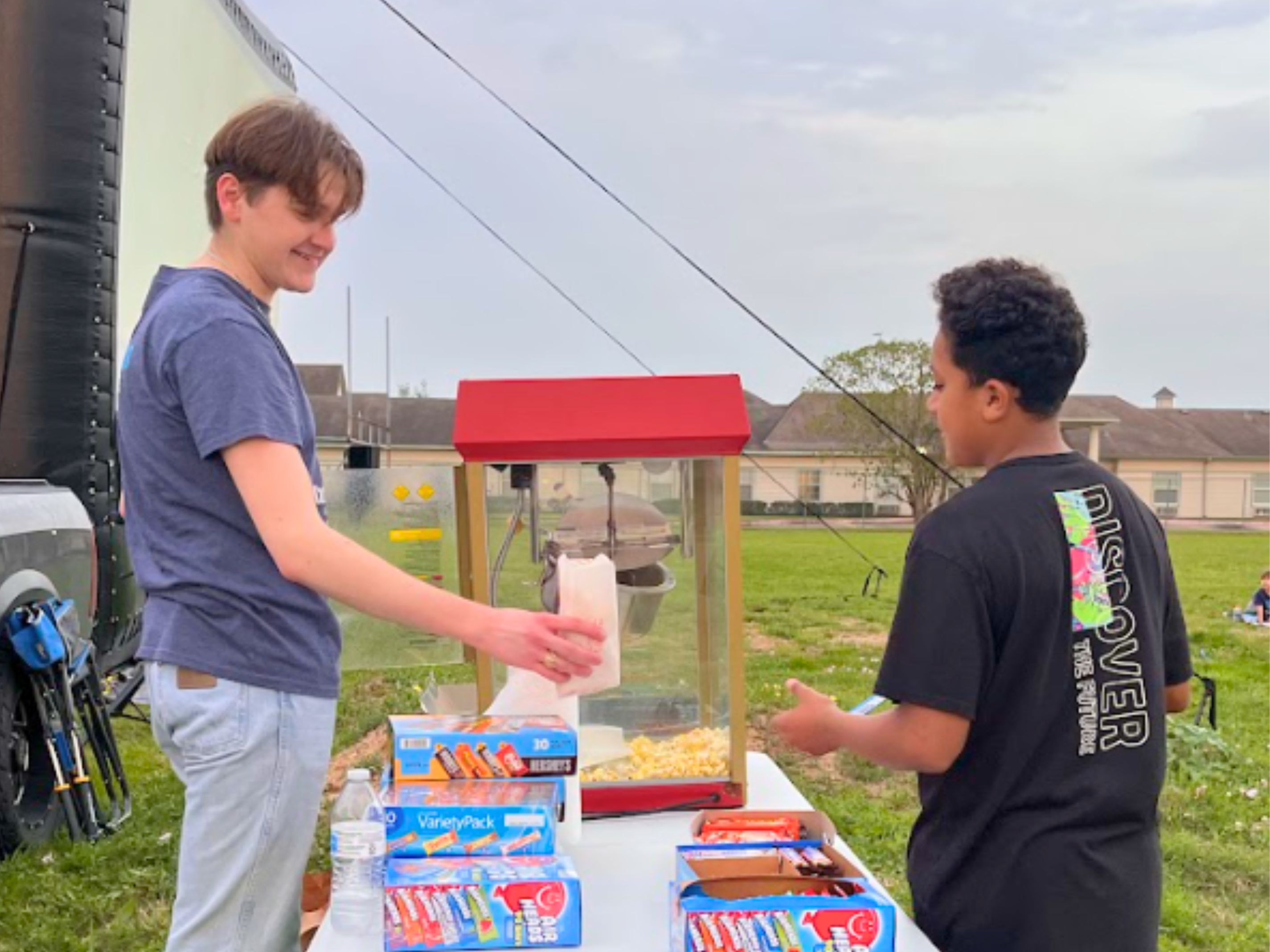 Enjoy a movie with free popcorn and treats to celebrate Read Across America