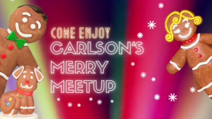 Carlson's Merry Meetup Graphic