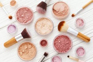 Image of powder makeup products