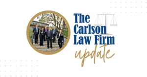 The Carlson Law Firm Update Graphic