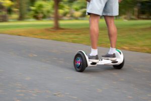 Image of a person riding a hoverboard