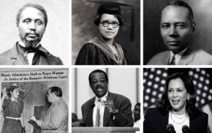 Images of notable African American lawyers