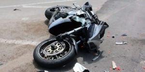 Image of motorcycle accident