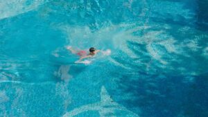 Image of child in a swimming pool