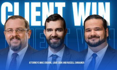 Attorneys Mike Erskine, Louie Cook And Russell Shrauner Get Client $3 Million Dollars In West Texas Truck Accident.