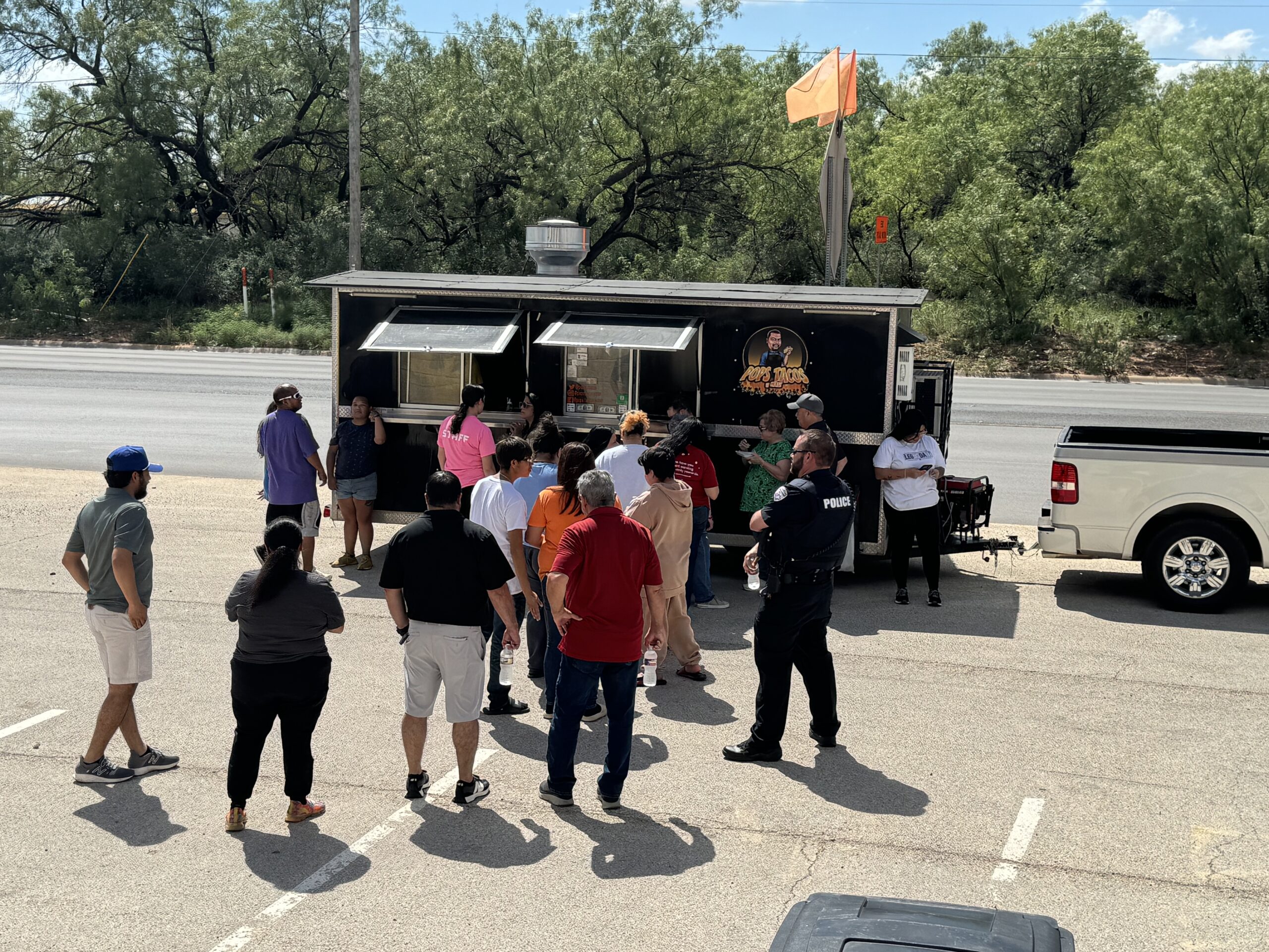 2024 HHM San Angelo - Guests at food truck