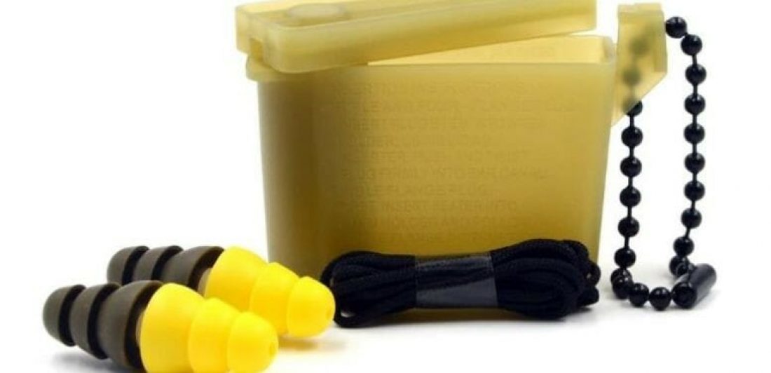 Image of yellow 3m earplugs