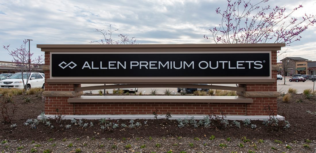 Image of Allen Premium Outlets Sign