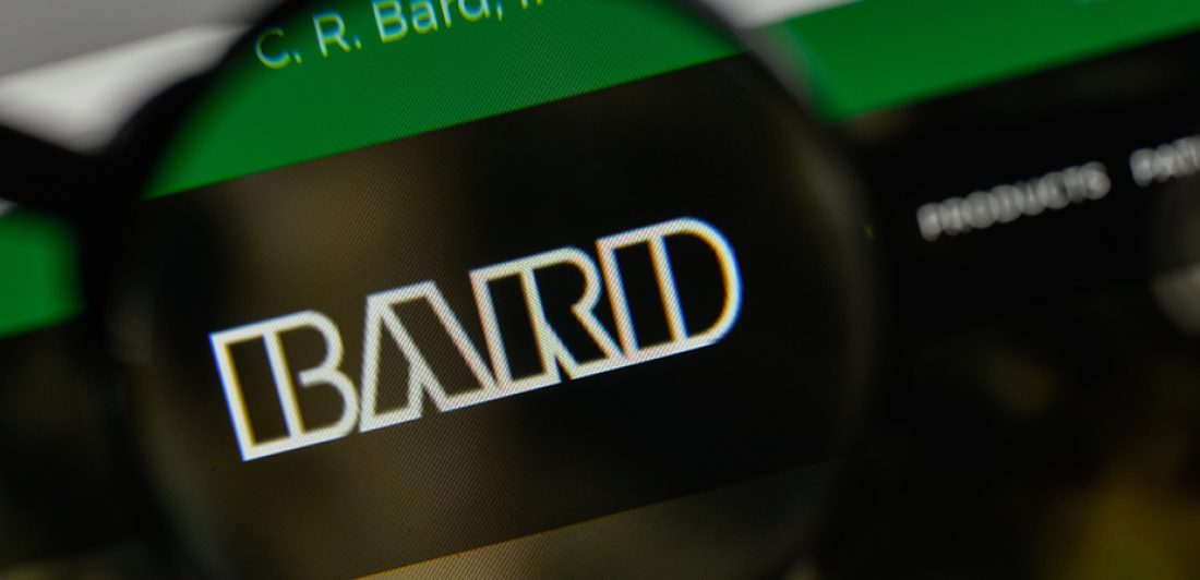 Image of Bard website logo being viewed through a magnifying glass