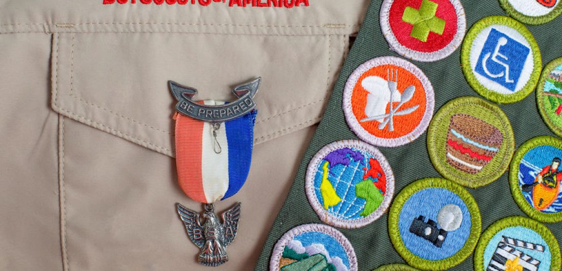 Image of boyscout regalia