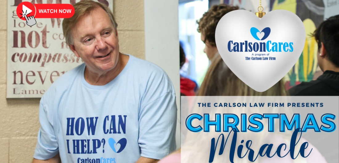 Carlson Cares Christmas Miracle graphic