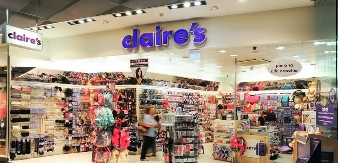 Image of a claire's store