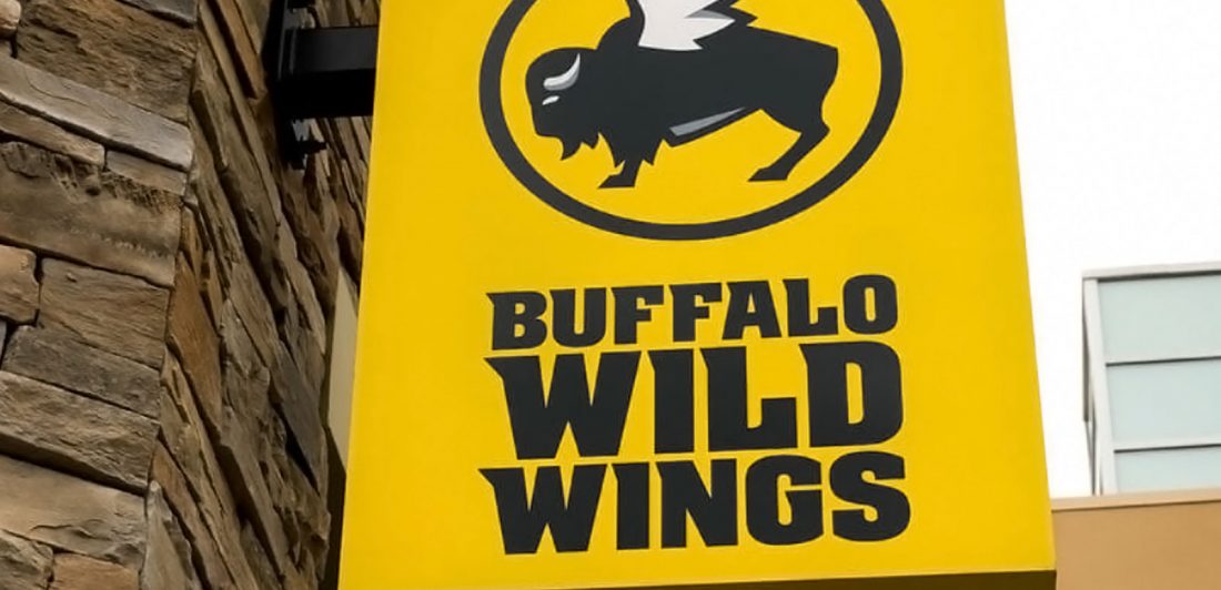 Image of a Buffalo Wild Wings sign