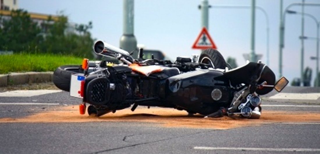 Image of motorcycle accident