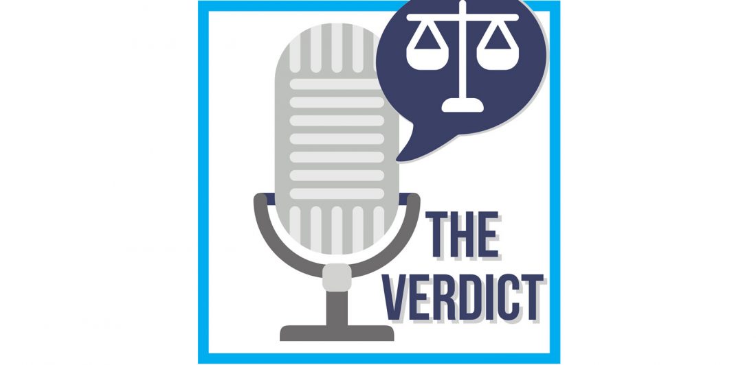 Graphic for The Verdict Podcast