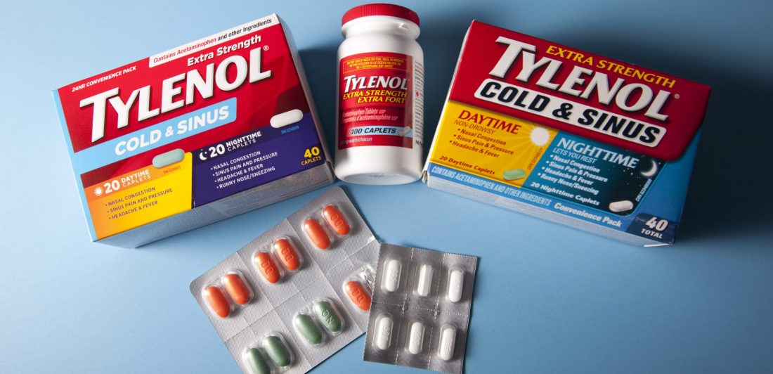 Image of various types of tylenol